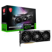 Placa de Vídeo MSI Gaming X Slim Nvidia Geforce RTX 4070 12GB GDDR6X - 912-V513-631/667