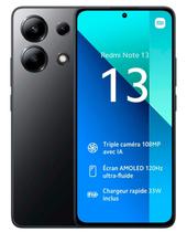 Celular Xiaomi Redmi Note 13 4G 512GB / 8GB Ram / Dual Sim / Tela 6.67 / Cam 108MP - Preto(Glo