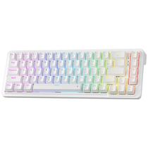 Teclado Gaming Mecanico Redragon Nova K709W Ingles USB com Backlight RGB - Branco