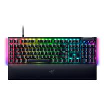 Teclado Gamer Razer Blackwidow V4 RZ03-04691900-R3U1 RGB Switch Yellow - Preto