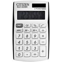 Calculadora Citizen SLD-322BK de 8 Digitos - Branco/Preto