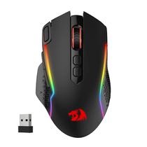 Mouse Gaming Sem Fio Redragon Taipan Pro M810RGB-Pro Ate 10.000 Dpi com Backlight RGB - Preto