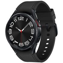 Relogio Smartwatch Samsung Galaxy WATCH6 Classic SM-R950NZK 43 MM - Black + Correia Extra de Tecido Preta SVR94