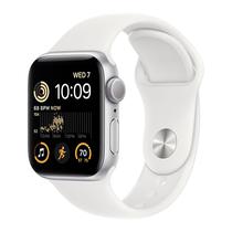 Apple Watch Se 2 MNTQ3LL/A Celular + GPS Caixa Aluminio 40MM Prata - Esportiva Branco