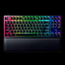 Teclado Gamer Razer Huntsman V2 RZ03-03940400-R3U1 RGB Switch Purple Ingles - Preto