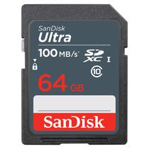 Cartao de Memoria Micro SD Sandisk Ultra 64GB 100MBS - SDSDUNR-064G-GN3IN
