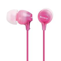 Sony Auricular MDR-EX15LP - Conector de Audio 3.5 MM - Ultra Ligero - Ampl Rose Pink