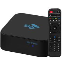 Receptor Iptv STV S2 Pro / 6K / 2GB / 32GB / Wifi / Android 12 - Preto