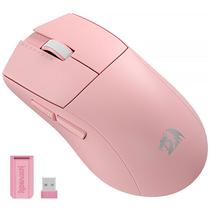 Mouse Gaming Sem Fio Redragon K1NG Pro M916P-PRO-1K USB Ate 26.000 Dpi - Rosa