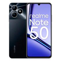 Smartphone Realme Note 50 RMX3834 64GB 3GB Ram Dual Sim Tela 6.74" - Preto (Anatel)