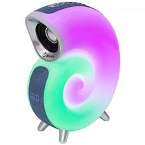 Speaker Blulory N70 Conch Music Lamp 6 Watts com Bluetooth - Branco/Azul