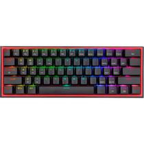 Teclado USB Redragon Fizz Pro K616 RGB-B Preto Ingles