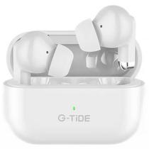 Fone de Ouvido Sem Fio G-Tide L22 com Bluetooth e Microfone - Branco