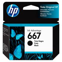 Cartucho HP 667 3YM79AL para Impressora HP - Preto