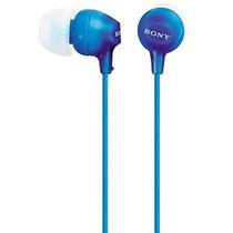 Fone de Ouvido Sony MDR-EX15LPLIZ com Cabo de 1.2 Metros - Azul