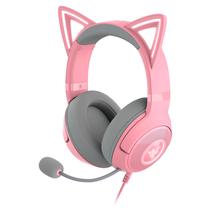 Headset Gamer Razer Kraken Kitty V2 RZ04-04730200-R3U1 USB RGB - Rosa