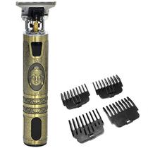 Maquina de Cortar Cabelo More Fitness MF-016 Recarregavel - Dourado