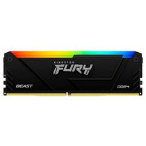 Memoria Ram Kingston Fury Beast DDR4 16GB 3600MHZ RGB - Preto (KF436C18BB2A/16)