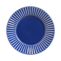 Plato para Postre Porto Brasil Plisse 323284 20.5 CM Azul