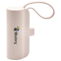 Carregador Portatil Blulory Capsule 5000MAH / Type-C / Lightning - Rosa