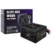 Fonte 600W Cooler Master Elite Nex W600 80+Plus MPW-6001-Acaw-Bus