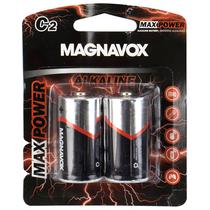 Pilhas Magnavox Max Power Alkaline C com 2 Pilhas - MP05411/M0