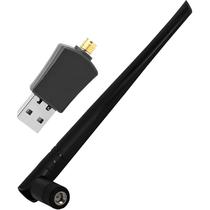 Adaptador Wifi Quanta QTAA600 600 MBPS USB - Preto