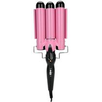 Modelador Onida ON-2675 Tri Ondas 130W/Bivolt - Preto/Rosa