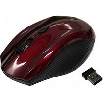 Mouse Sem Fios Mtek PMF433 1600DPI/3 Botoes - Vermelho