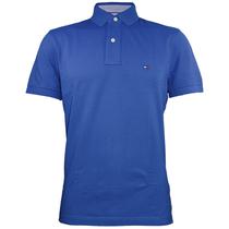 Camiseta Tommy Hilfiger Polo Masculino MW0MW03549-491 L Azul
