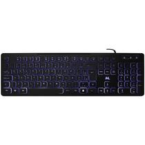 Teclado Mtek KB-7269L Portugues USB com Backlight - Preto