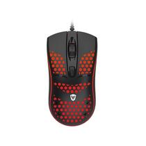 Mouse Gamer Satellite A-98 LED Light com Fio 3200 Dpi - Preto