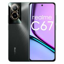 Smartphone Realme C67 RMX3890 128GB 6GB Ram Dual Sim NFC Tela 6.72" - Preto (Anatel) (Caixa Danificada)