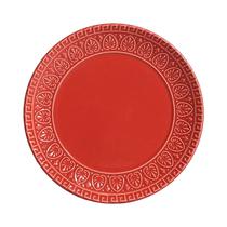 Plato para Postre Porto Brasil Greek 14341601 20 CM Rojo