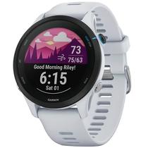 Smartwatch Garmin Forerunner 255 Music 010-02641-31 com 4GB / Wi-Fi / Bluetooth - White Stone