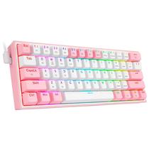 Teclado Redragon Fizz Pro K616-RGB Mechanical (Ingles) - White/Pink