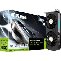 Placa de Video Zotac Gaming Geforce RTX 4070 Super Twin Edge Oc Edition 12 GB GDDR6X (ZT-D40720H-10M)