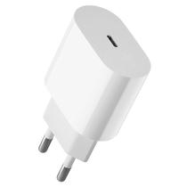 Carregador Tomada Apple MUVV3ZM/A USB-C / 20W - Branco