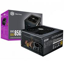 Fonte Cooler Master Mwe Gold 850 V2, 850W, 80 Plus Gold, C/Cabo, Preto, MPE-8501-ACAAG-U2