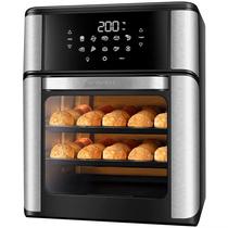 Fritadeira Eletrica + Forno Mondial Oven AFON-12L-Bi de 12 Litros 127V ~ 60HZ - Preta/Prata