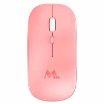 Mouse Mtek MW-4W350P Sem Fio Nano USB - Rosa