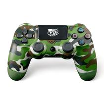 Controle Play Game Dualshock para PS4 - Verde Camuflado