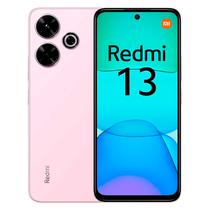 Smartphone Xiaomi Redmi 13 Global 128GB 8GB Ram Dual Sim Tela 6.79" - Rosa (Lacre Pequeno)