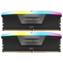 Memoria Corsair Vengeance, RGB, 32GB 2X16GB, 6400MHZ, DDR5, Black, CMH32GX5M2B6400