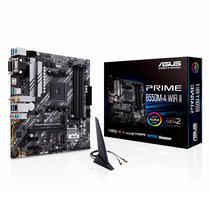 Placa Mãe Asus Prime B550M-A Wifi II DDR4 Socket AM4 Chipset AMD B550 Micro ATX