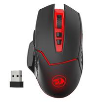 Mouse Gaming Sem Fio Redragon Mirage M690 USB Ate 4.800 Dpi com Backlight Red - Preto