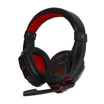 Headset Gaming Satellite AE-327R Omnidirecional/40MM - Preto/Vermelho