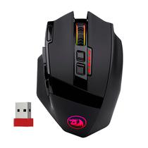 Mouse Gaming Sem Fio Redragon Sniper Pro M801P Ate 16.000 Dpi com Backlight RGB - Preto