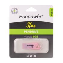 Pendrive Ecopower Star EP-8GB - 8GB - Rosa