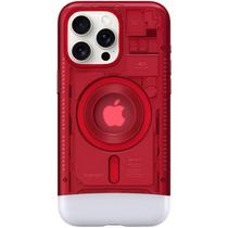 Capa Spigen iPhone 15 Pro Max ACS06609 Classic C1 Magfit - Ruby